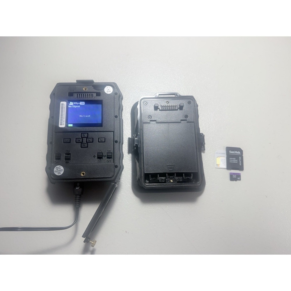 Securelyfe Clear Vision Trail Camera Cellular‎ Wireless Wildlife SIM & SD Cards!